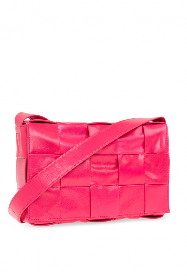 ★BOTTEGA VENETA CASSETTE SHOULDER BAG BOTTEGA VENETA Cassette intrecciato leather shoulder bag